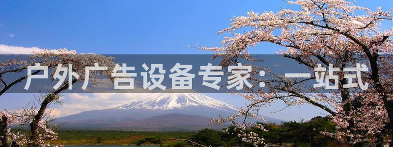 杏宇平台注册地址在哪里：户外广告设备专家