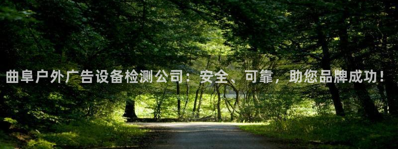杏宇平台代理：曲阜户外广告设备检测公司：