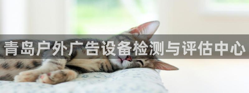 杏宇平台登录步骤：青岛户外广告设备检测与